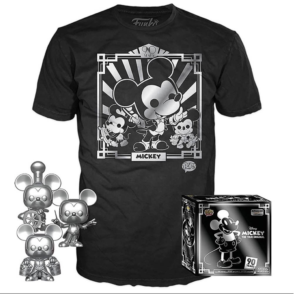 NWT Funko Pop Mickey Mouse Steamboat Willie Shirt